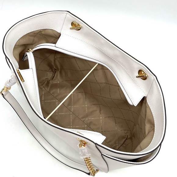 Michael Kors Large Chain Shoulder Tote Bag - Picture 7 of 8